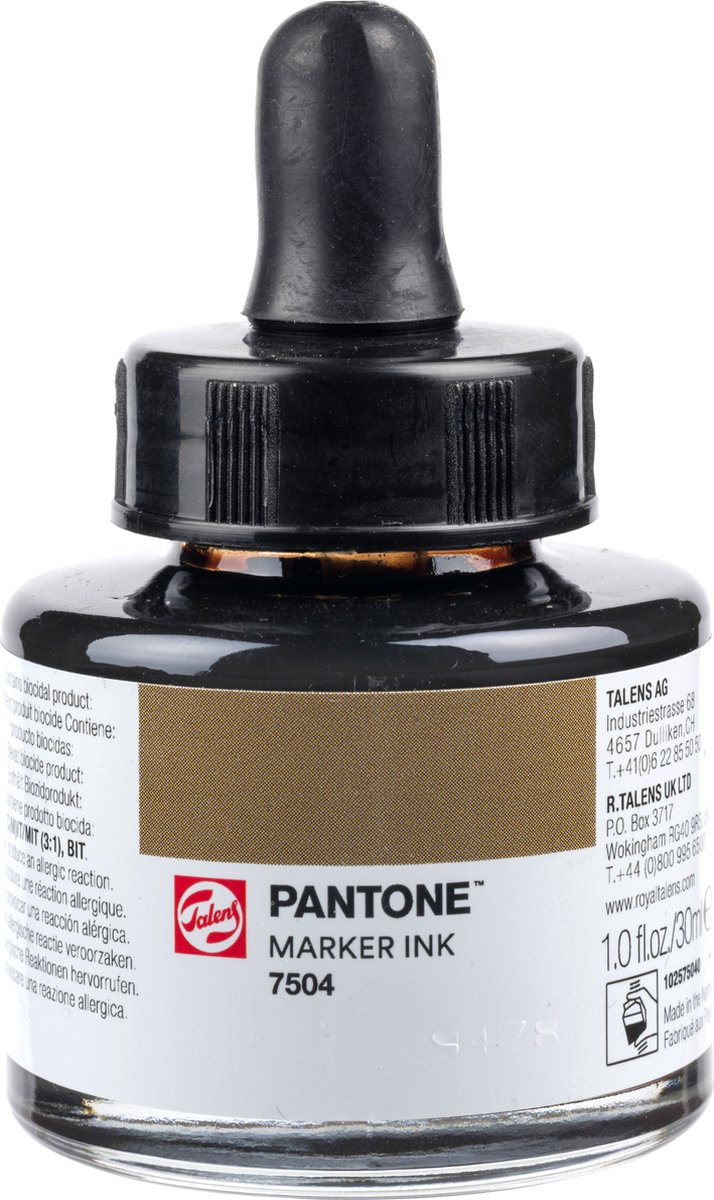 Talens | Pantone marker inkt 30 ml 7504